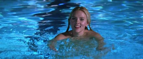 scarlett johansson nude in the swimming pool from he s just not that into you scandal planet