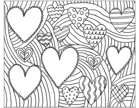 printable february coloring pages