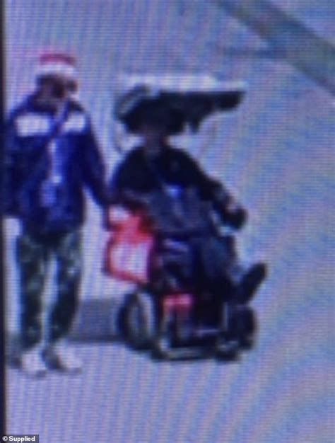 Thief In A Santa Hat Steals Wheelchair Leaves Man Trapped