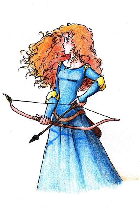 merida  whenyoubelieve  deviantart disney fan art cartoon drawings disney drawings