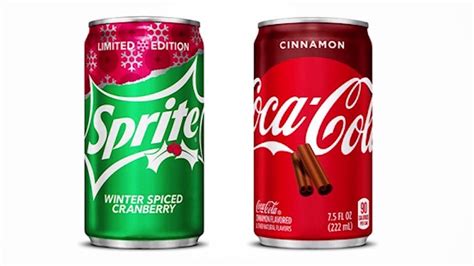 coca cola releases two new holiday soda flavors