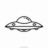 Ufo sketch template