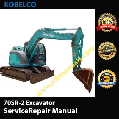 kobelco sr  excavator service repair manual