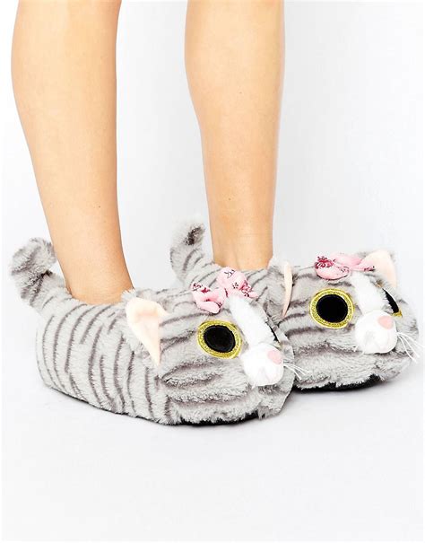 love   asos cat slippers slippers asos