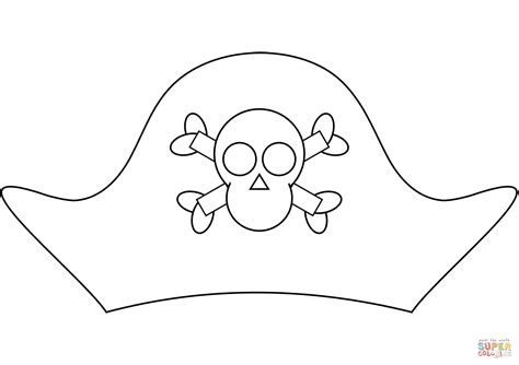pirate hat printable  printable templates
