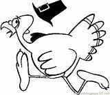 Coloring Turkey Running Pages Thanksgiving Color Printable Kids Sonic Printables Holidays Colouring Online Sheet Sheets Coloringpages101 Rosh Hashanah Boy Getdrawings sketch template