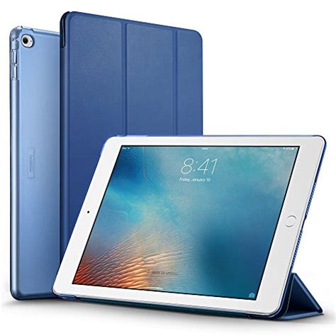 esr ipad air  case smart case cover synthetic leather translucent frosted  magnetic cover