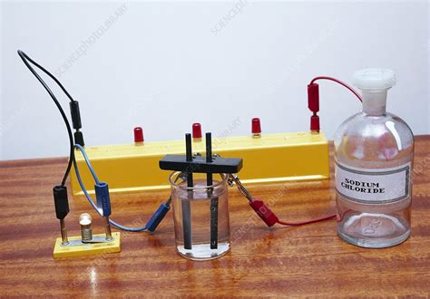 electrical conductivity stock image  science photo library