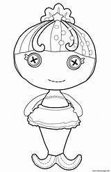 Lalaloopsy Coloring Pages Printable Baby Print sketch template