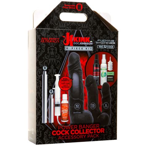 Buy The Fucking Machines Power Banger Cock Collector 10 Piece Accessory