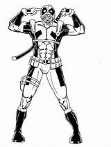 Deadpool Kolorowanki Superheroes Ausdrucken Printmania Colorier Wolverine Dzieci Brillant Magnifique Fumetto Pobrania Pobierz Drukuj Imprimé sketch template