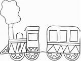 Train Toy Coloring Sheet Drawing Kids Outline Clipart Car Christmas Sheets Getdrawings Library sketch template
