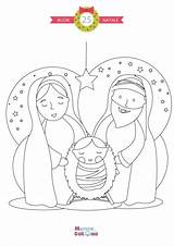 Calendario Avvento Colorare Natale Stampabili Lavoretti sketch template