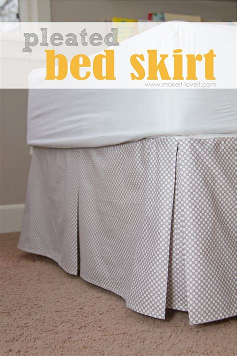 bed skirt tutorial sewtorial