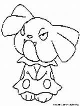 Coloring Fun Snubbull Togepi Pokemon Fairy 2002 Site sketch template