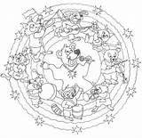 Mandalas Coloriage Colorir Imprimir Animalitos Hellokids Delfines Petit Imprimer Ausmalbild Ausmalbilder sketch template