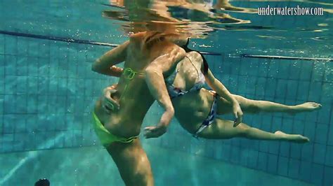 girls andrea and monica stripping underwater porntube