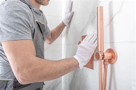 replace shower plumbing storables