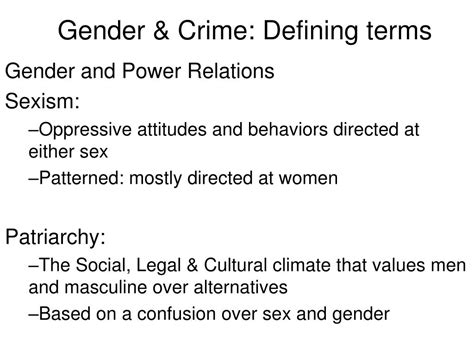 ppt sociology of gender powerpoint presentation free download id