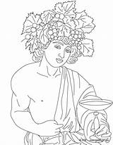 Dionisio Griego Colorear Dionysus Dioniso Mythologie Griegos Dioses Grego Desenho Hellokids Dieu Dionysos Gods Grec Historique Goddesses Griega Ausmalen Mitologia sketch template