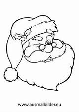 Weihnachtsmann Ausmalbild Ausmalen Kostenlosen sketch template