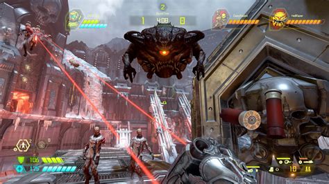 doom eternal screenshots showcase   multiplayer mode battlemode