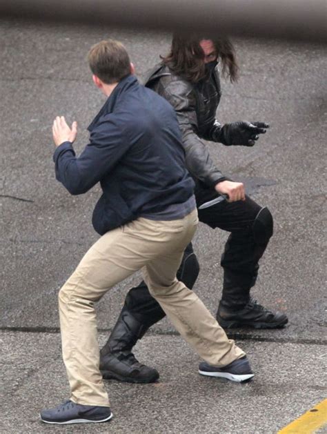 Steve Rogers Fights Winter Soldier In Captain America 2