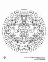 Mandalas Printables Woo Empowering Woojr sketch template