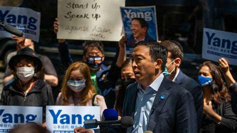 As Yang’s New York Ties Are Questioned He Cites Anti Asian Bias The