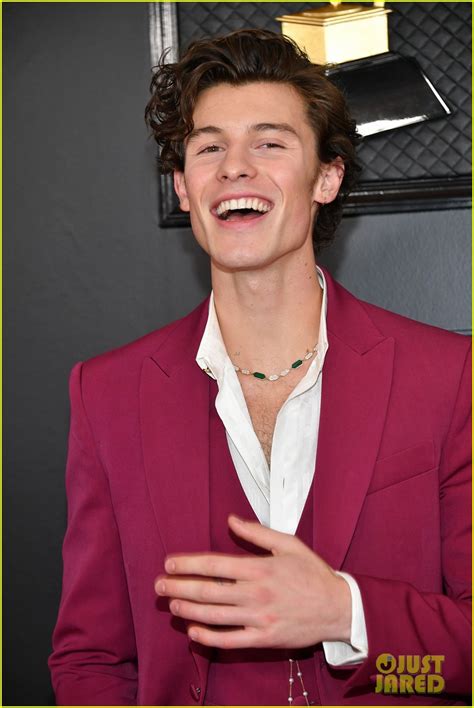 Shawn Mendes Looks Incredibly Suave Arriving At Grammys 2020 Photo