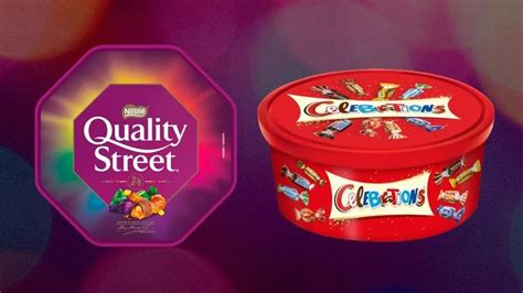 morrisons  selling  chocolate tubs    including quality street  heroes