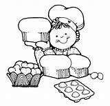 Cooking Clipart Baking Kids Cliparts Food Clip Bake Coloring Bread Children Vintage Library Clipground Choose Board Book Mormon Help sketch template