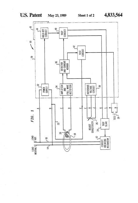 patent  current sensing relay circuit  adjustable sensitivity  tracking test