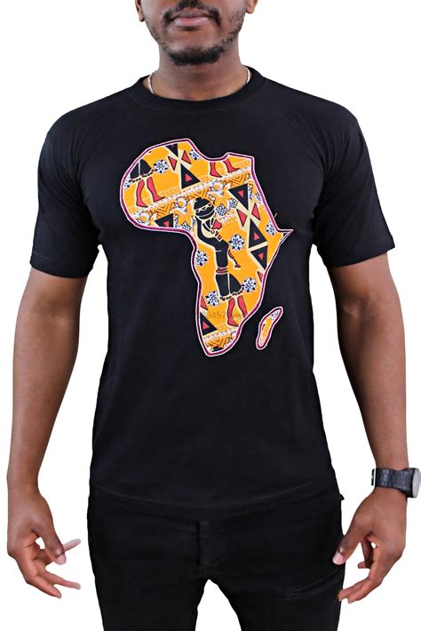 african  shirt custom  shirt african super wax tshirt africa men