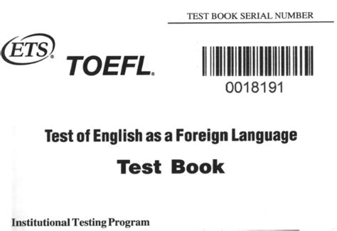 structure  written toefl itp actual test   answer key