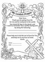 Lent Lenten Easter Wednesday Graders sketch template