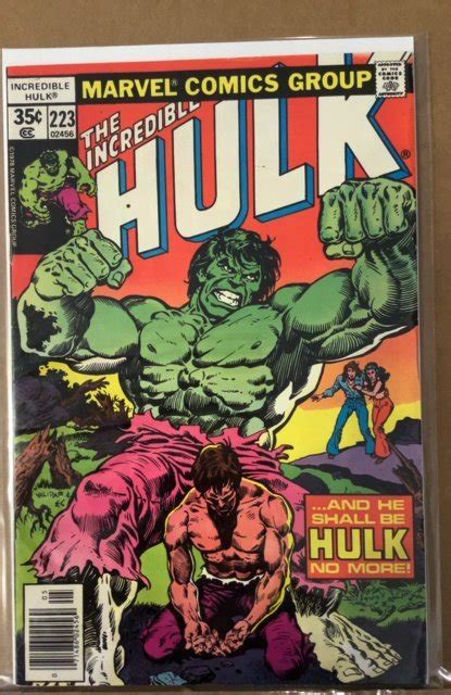 The Incredible Hulk 223 1978 Comic Books Bronze Age Marvel