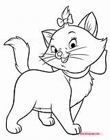 Aristocats Pages Toulouse Duchess Disneyclips Berlioz sketch template
