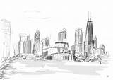 Coloring Willis Tower Designlooter sketch template
