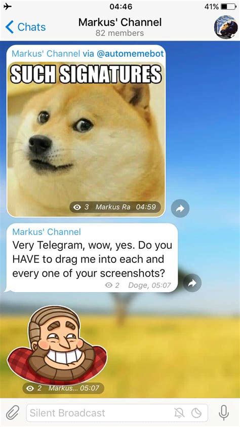 Telegram Update Adds Silent Messages Message Editing And More