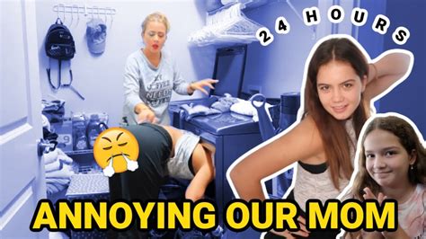 Annoying Our Mom For 24 Hours Sister Forever Youtube