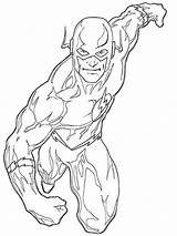 Coloring Flash Pages Dc Comics Boys Printable Recommended Color sketch template