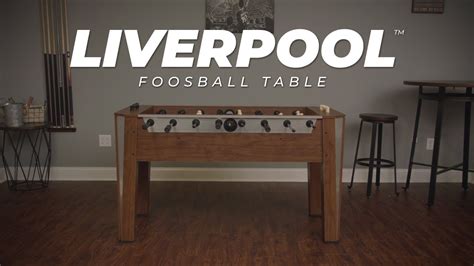 liverpool foosball table assembly video youtube