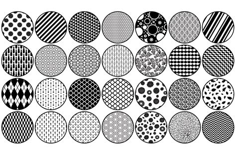 circle patterns svg bundle background pattern svg cut files