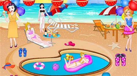 princesses new year beach party kostenlos spielen auf topspiele de