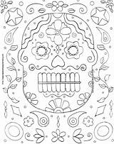 Coloring Pages Halloween Hard High Dia Mask School Lit Muertos Los Colouring Color Printable Really Print Resolution Sports Getcolorings Dead sketch template