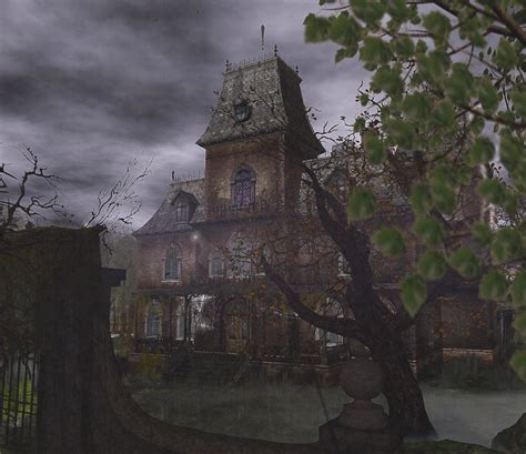 halloween haunted house sl inspiration