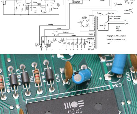 reading schematics  pcb boards  electronic circuit reference abbreviations  symbols