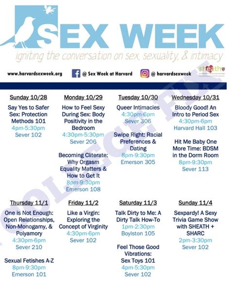 Harvard ‘sex Week’ Event Touts Sex During Menstruation The College Fix