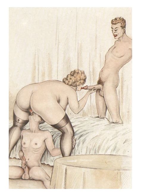 vintage erotic drawings toons 143 1000 porn pic eporner
